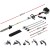 Giantz 65CC Pro-Series 7-in-1 Pole Chainsaw: Petrol Brush Cutter, Hedge Trimmer, Whipper Snipper, 5.6m Reach,