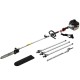 Giantz 65cc 2-in-1 Petrol Pole Chainsaw Hedge Trimmer Pruner | 5.6m Reach | Anti-Vibration | Bonus Tool Kit & Safety