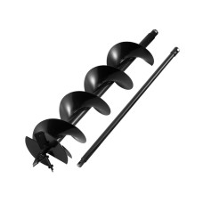 Giantz 200mm Post Hole Digger Auger with 80cm Extension Shaft, Heavy-Duty Carbon Steel, Compatible with Most Tools Giantz 200mm Post Hole Digger Auger with 80cm Extension Shaft, Heavy-Duty Carbon Steel, Compatible with Most Tools
