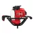 Giantz 92CC Petrol Post Hole Digger Motor, Heavy-Duty Steel, 3kW, 9000RPM, Efficient Vertical Gearbox, Red