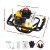 Giantz 82CC Yellow Post Hole Digger Motor - Heavy-Duty Steel, Easy Start, Vertical Gearbox, 1-Year Warranty