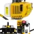 Giantz 74CC Post Hole Digger Motor - Heavy-Duty Steel, Easy Start, Vertical Gearbox, Yellow Engine, 1-Year Warranty