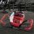 Giantz 80CC 2-Stroke Petrol Post Hole Digger Motor - Heavy-Duty Steel, Easy Start, Vertical Gearbox, Red