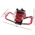 Giantz 80CC 2-Stroke Petrol Post Hole Digger Motor - Heavy-Duty Steel, Easy Start, Vertical Gearbox, Red
