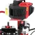 Giantz 65CC Heavy-Duty Post Hole Digger Engine, Red - Pro-Series, Fast Start, Steel Build, Advanced Gearbox Design