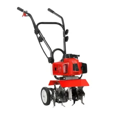 Giantz 88CC 2-Stroke Tiller & Cultivator: Powerful 10,000RPM Motor, 4 Blades, 400mm Width, Foldable