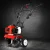 Giantz 88CC 2-Stroke Tiller & Cultivator: Powerful 10,000RPM Motor, 4 Blades, 400mm Width, Foldable