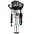 Giantz 38CC 4-Stroke Petrol Post Driver - 75mm Capacity, Vibration Absorption, Heavy-Duty Aluminium Casing, 2-Tonne Force