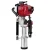 Giantz 38CC 4-Stroke Petrol Post Driver, 2-Tonne Impact, 80mm Capacity, Vibration Control, Red, with Carry Case