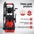 Giantz 2800PSI Electric High Pressure Washer 3000W Water Cleaner with 30M Jet Hose, Detergent Tank, Reel & Nozzles