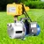 Giantz 1100W Stainless Steel Garden Water Pump with High Pressure Controller, 4600L/H Flow Rate, IP44 Protection