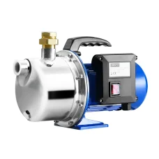 Giantz 1100W Garden Water Jet Pump - Stainless Steel, High Pressure, 4600L/H Flow, 45m Head, for Home & Farm Irrigation
