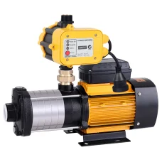 Giantz 2500W 6-Stage High Pressure Garden Water Pump, Stainless Steel, 12,000L/h Flow, IP44, Yellow for Home & Farm