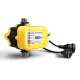 Giantz Yellow Automatic Water Pressure Pump Controller - 220/240V, IP65, 10AMP, 10 Bar, For Jet, Garden & Stage Pumps