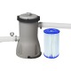 Bestway Flowclear 530GPH Pool Pump Cartridge Filter for 1,100-17,400L Above-Ground Pools with Air Purge Valve