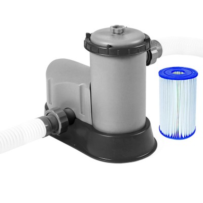 Bestway FlowClear™ Pool Pump Cartridge Filter | 1,500 GPH | 5,678 L/H | Ideal for 18ft+ Above Ground Pools | 1-Year
