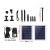 Gardeon Solar Pond Pump Kit 1600L/H with 2 x 10W Polycrystalline Panels, 6 Nozzles, 5m Cable, Aluminium Frame