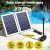 Gardeon Solar Pond Pump Kit 1600L/H with 2 x 10W Polycrystalline Panels, 6 Nozzles, 5m Cable, Aluminium Frame Gardeon Solar Pond Pump Kit 1600L/H with 2 x 10W Polycrystalline Panels, 6 Nozzles, 5m Cable, Aluminium Frame