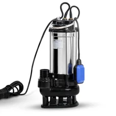 Giantz 2000W Stainless Steel Submersible Dirty Water Pump | 28,000L/H Flow | Automatic Float Switch | 25m Max Head