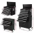 Giantz Black 13-Drawer Tool Box Cabinet Chest, Steel, Lockable, Ball-Bearing Slides, 175kg Capacity, Workshop Essential