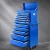 Giantz 15 Drawer Steel Tool Chest Trolley 2-in-1 Toolbox, Lockable, Blue, 150kg Capacity, 62x33x112cm Workshop Storage