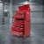 Giantz 14 Drawer Red Steel Tool Box Cabinet Chest - Mechanic Garage Storage Trolley with Lockable Wheels & Liners