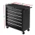 Giantz 6 Drawer Steel Tool Box Cabinet Trolley - Lockable, Non-Slip Liners, 360° Castor Wheels, 100kg Capacity