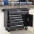Giantz 6 Drawer Tool Box Chest Cabinet, Steel Garage Storage Organiser with Lock, Wheels, 81.5cm x 33cm x 65cm
