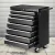 Giantz 7 Drawer Black Steel Tool Box Cabinet Chest Trolley with Lockable Castors, Ball-Bearing Slides & 100kg Capacity