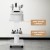 Embellir Salon Trolley Cart, Aluminium & ABS, 37.5x34x67.5cm, White - Stylish Beauty Rolling Tray with Lockable Wheels