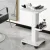 Embellir Salon Trolley Cart, Aluminium & ABS, 37.5x34x67.5cm, White - Stylish Beauty Rolling Tray with Lockable Wheels