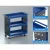 Giantz 3-Tier Steel Tool Cart with Pegboard, Hooks, Screwdriver Bay, 150kg Capacity, 79x35.5x77cm, Blue