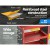 Giantz 3-Tier Steel Tool Cart with Pegboard, Hooks, Screwdriver Bay, 150kg Capacity, Red, 79x35.5x77cm,