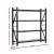 Giantz 2Mx2M Heavy-Duty Steel Garage Shelving Rack, 200kg/Shelf, Adjustable, Rust-Resistant, Easy Assembly