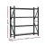 Giantz 2Mx2M Heavy-Duty Steel Garage Shelving Rack, 200kg/Shelf, Adjustable, Rust-Resistant, Easy Assembly
