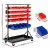 Giantz 74 Bin Double-Sided Mobile Storage Rack – 5-Tier Steel Frame, Lockable Wheels, 100kg Load, Workshop Organiser