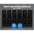 Giantz 24-Bin Wall Mounted Storage Rack with Louvred Steel Backboard, Adjustable Bin Sizes, and Easy Installation