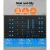 Giantz 54 Storage Bin Rack Wall Mounted Tool Organiser - Robust Blue & Black Pegboard with 50 Adjustable Toolholders