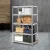 Giantz 1.8M Heavy-Duty Steel Storage Shelving Rack, Adjustable 5-Tier Design, 200kg Capacity Per Shelf, Silver Finish