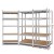 Giantz 5x1.8M Heavy-Duty Garage Shelving Rack—Galvanised Steel, Adjustable Storage, 1000kg Capacity, Easy Assembly