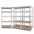 Giantz 5x1.8M Heavy-Duty Garage Shelving Rack—Galvanised Steel, Adjustable Storage, 1000kg Capacity, Easy Assembly