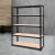 Giantz 1.8M Garage Shelving - Heavy-Duty Black Steel Rack, 5 Adjustable Shelves, 200kg Capacity/Tier, Easy Assembly