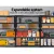 Giantz 1.8M Garage Shelving - Heavy-Duty Black Steel Rack, 5 Adjustable Shelves, 200kg Capacity/Tier, Easy Assembly