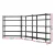3 x 1.8M Giantz Garage Shelving Warehouse Rack, 5-Tier Heavy Duty Steel Storage, 150kg/Shelf, Adjustable, Black