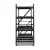 Giantz 2Mx2M Black Steel Garage Shelving Rack - 800kg Capacity, Adjustable Beams, Easy Assembly, 1-Year Warranty
