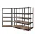 Giantz 5-Tier 750kg Capacity Garage Shelving Unit, Heavy-Duty Steel, Adjustable, Boltless Assembly, Matte Black