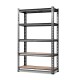 Giantz 1.5M Charcoal Garage Shelving Rack - Heavy-Duty Steel, 750kg Capacity, Adjustable 5-Tier Storage Solution Giantz 1.5M Charcoal Garage Shelving Rack - Heavy-Duty Steel, 750kg Capacity, Adjustable 5-Tier Storage Solution