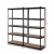 Giantz 2-Pack 2x1.8M Garage Shelving Unit, Heavy-Duty Black Steel Rack, 1000kg Capacity, Adjustable Boltless Design