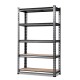 Giantz 1.8M Charcoal Garage Shelving Rack - Heavy-Duty Steel, Adjustable Beams, 1000kg Capacity, Easy Boltless Assembly Giantz 1.8M Charcoal Garage Shelving Rack - Heavy-Duty Steel, Adjustable Beams, 1000kg Capacity, Easy Boltless Assembly