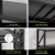 Giantz 1.5m x 0.9m Steel Warehouse Shelving Garage Storage Rack, 200kg Per Shelf, Adjustable, Black, 2-Tier
